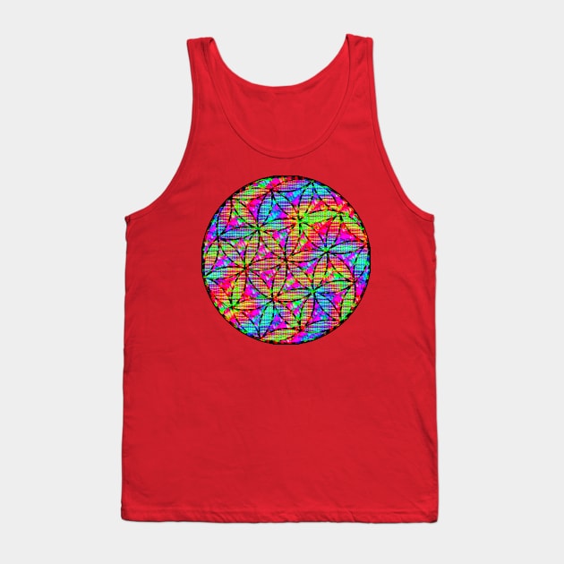 Flower of Life Tank Top by indusdreaming